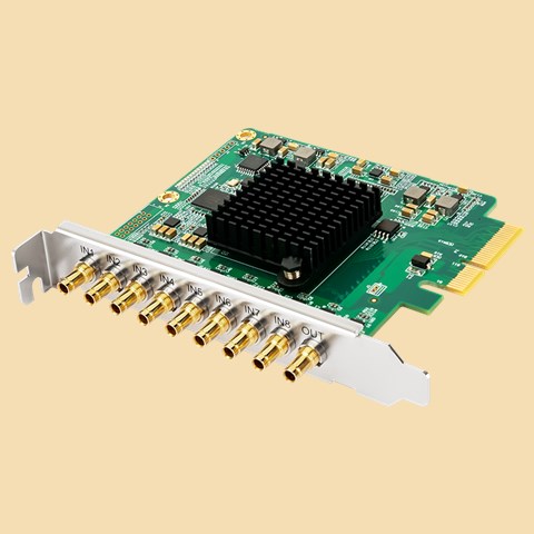 TC-200N9 SDI 9路输入输出卡