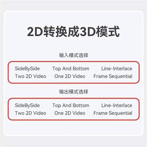 4K 2D转3D视频转换器 UpDown Converter
