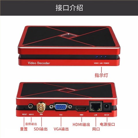 TC-920K 高清音视频解码器